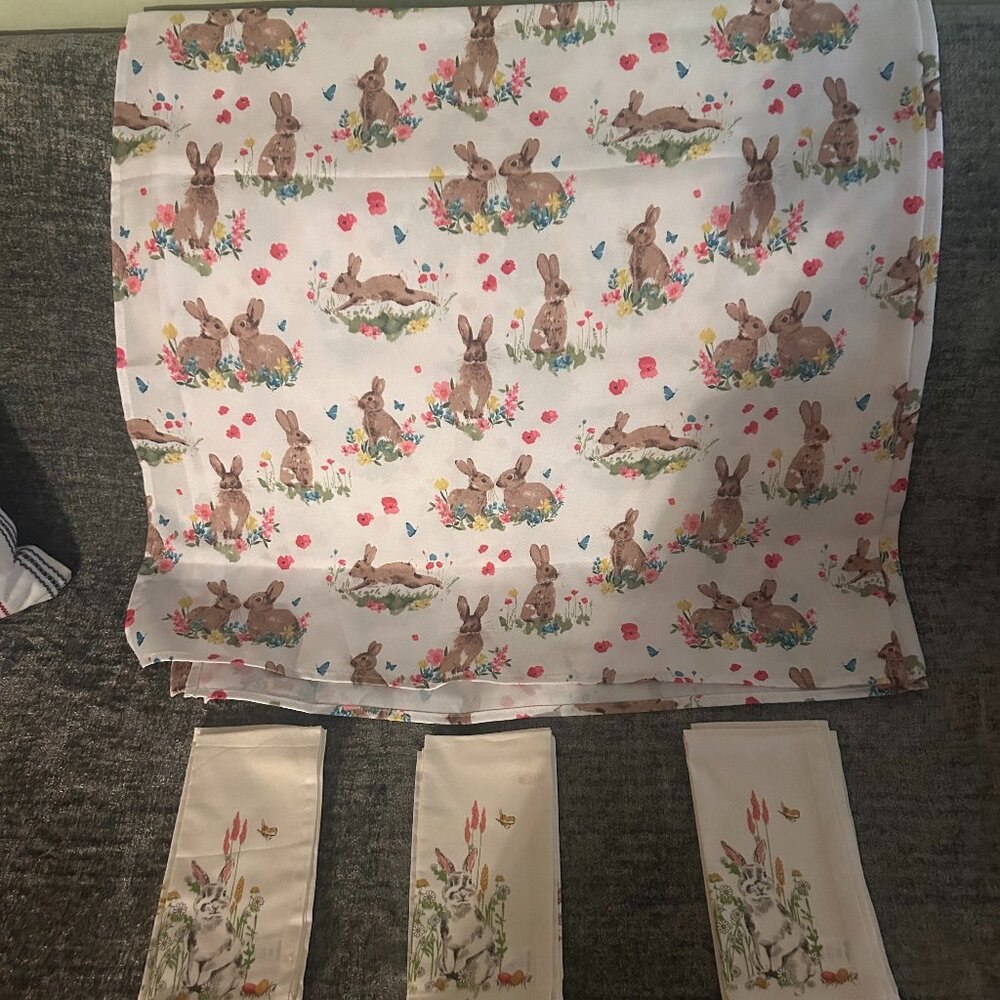 Easter tablecloth
